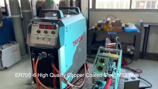 Tayor Aws E71t-1flux Cored Welding Wire MIG Wire E70s-6 Solid Wire ABS BV CCS Dnv Gl Kr Nk Rina