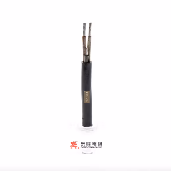 Copper Conductor Rubber Sheathed Flexible Yz 3X4sqmm Special Cable